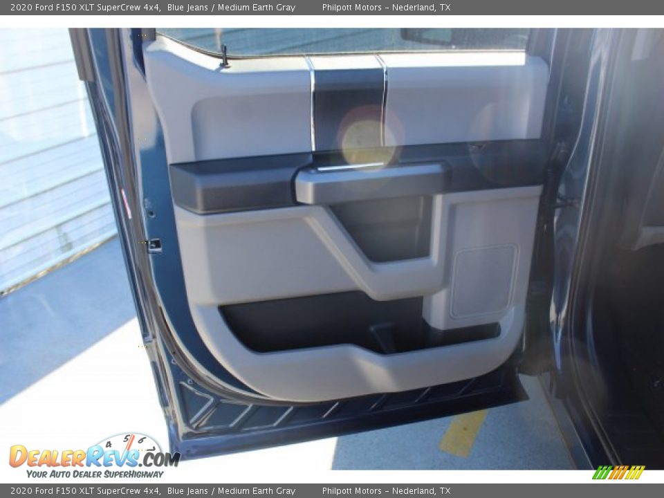2020 Ford F150 XLT SuperCrew 4x4 Blue Jeans / Medium Earth Gray Photo #20
