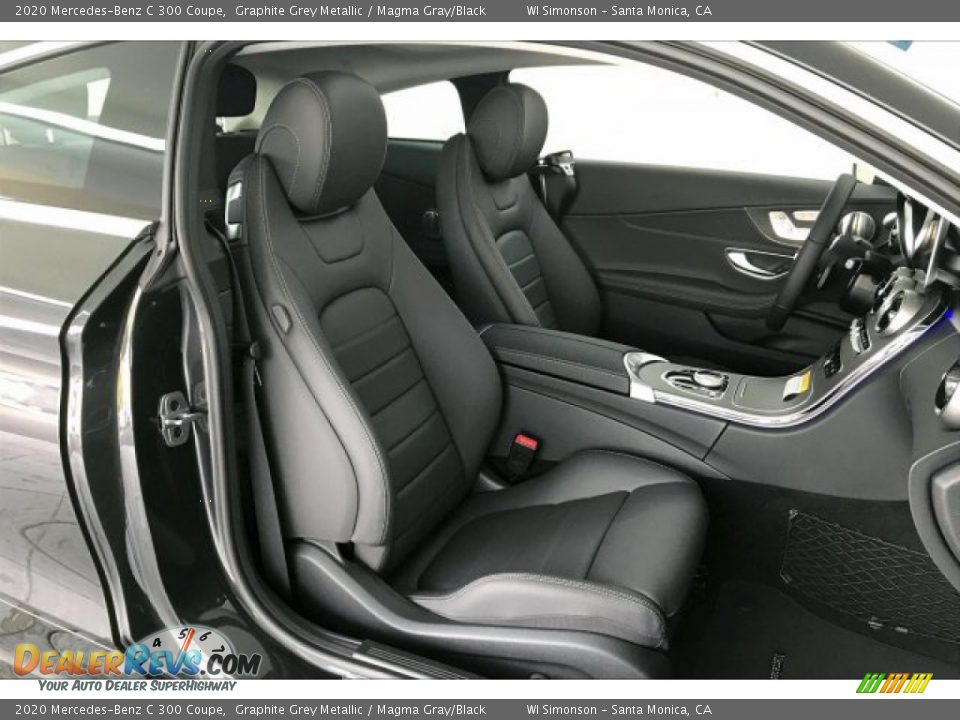 2020 Mercedes-Benz C 300 Coupe Graphite Grey Metallic / Magma Gray/Black Photo #5