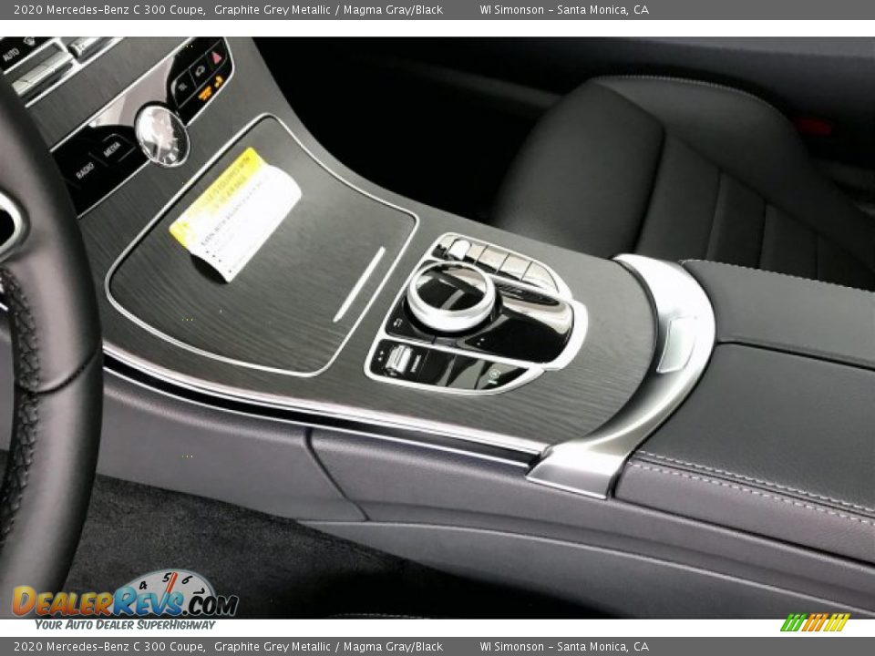 2020 Mercedes-Benz C 300 Coupe Graphite Grey Metallic / Magma Gray/Black Photo #7