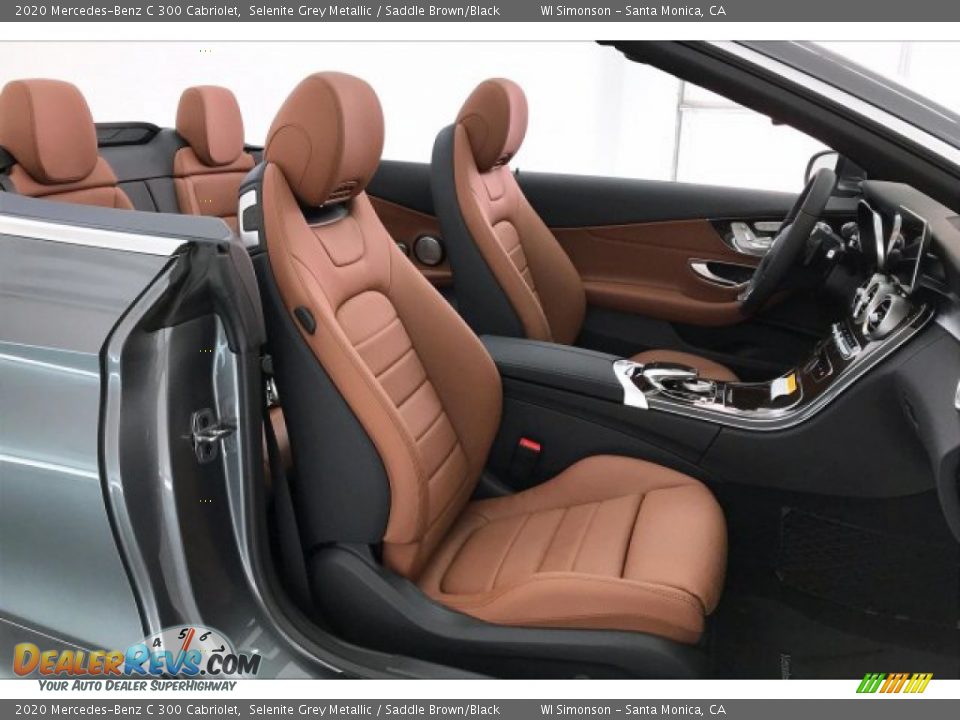 Saddle Brown/Black Interior - 2020 Mercedes-Benz C 300 Cabriolet Photo #5