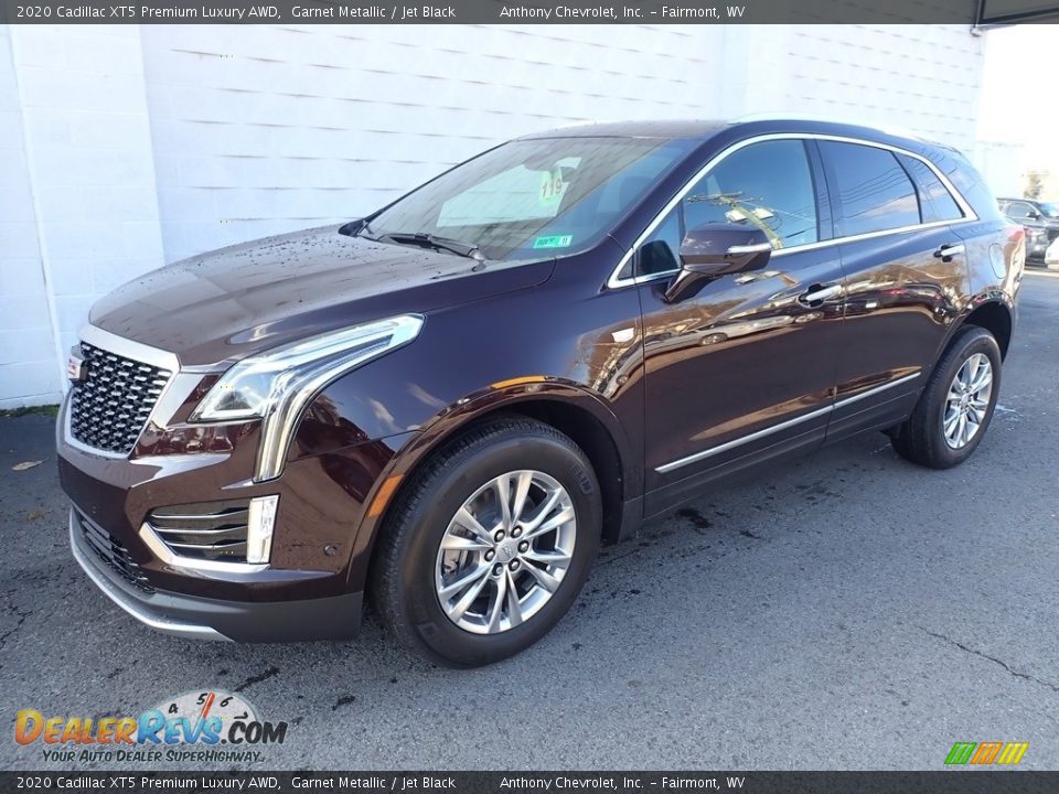 2020 Cadillac XT5 Premium Luxury AWD Garnet Metallic / Jet Black Photo #2