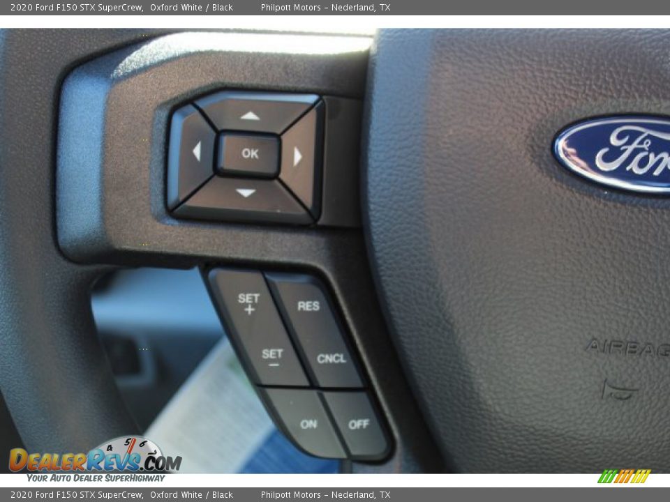 2020 Ford F150 STX SuperCrew Oxford White / Black Photo #11