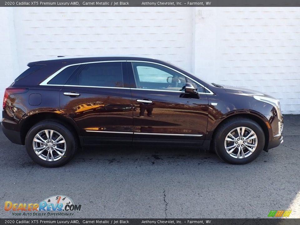 2020 Cadillac XT5 Premium Luxury AWD Garnet Metallic / Jet Black Photo #3