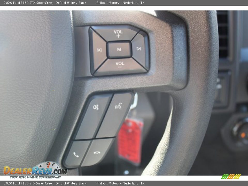 2020 Ford F150 STX SuperCrew Oxford White / Black Photo #12