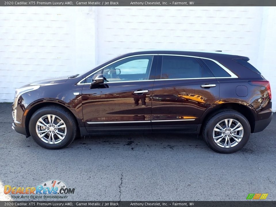 2020 Cadillac XT5 Premium Luxury AWD Garnet Metallic / Jet Black Photo #4