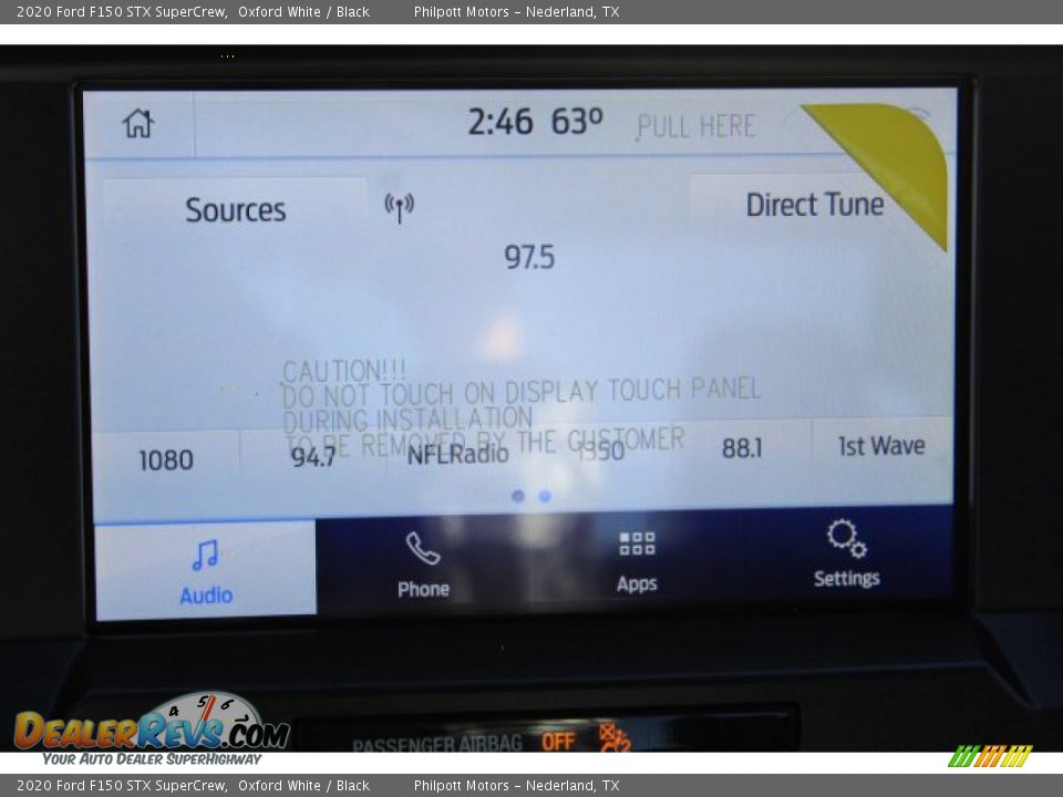 2020 Ford F150 STX SuperCrew Oxford White / Black Photo #15