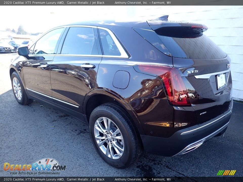 2020 Cadillac XT5 Premium Luxury AWD Garnet Metallic / Jet Black Photo #6