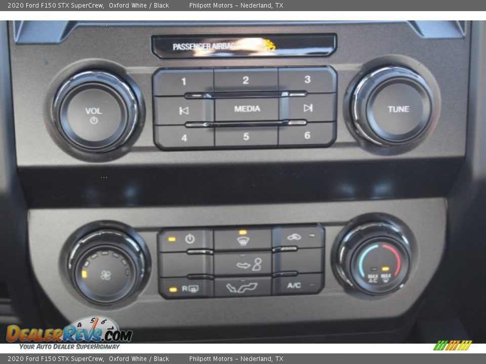 2020 Ford F150 STX SuperCrew Oxford White / Black Photo #16