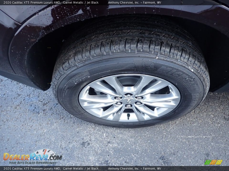 2020 Cadillac XT5 Premium Luxury AWD Garnet Metallic / Jet Black Photo #7