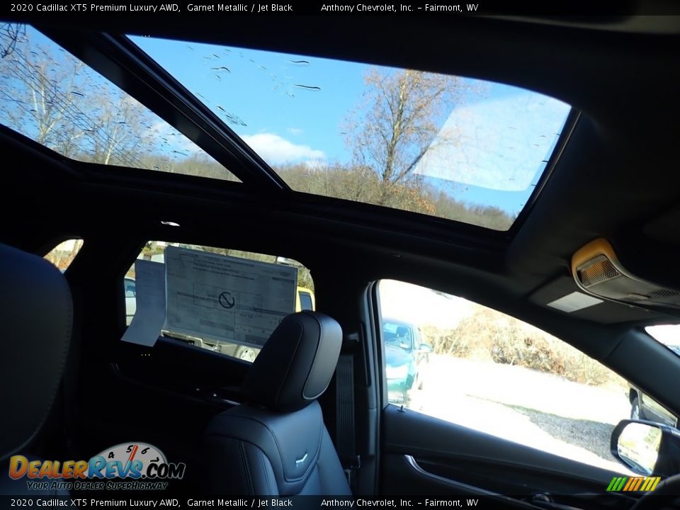 2020 Cadillac XT5 Premium Luxury AWD Garnet Metallic / Jet Black Photo #11