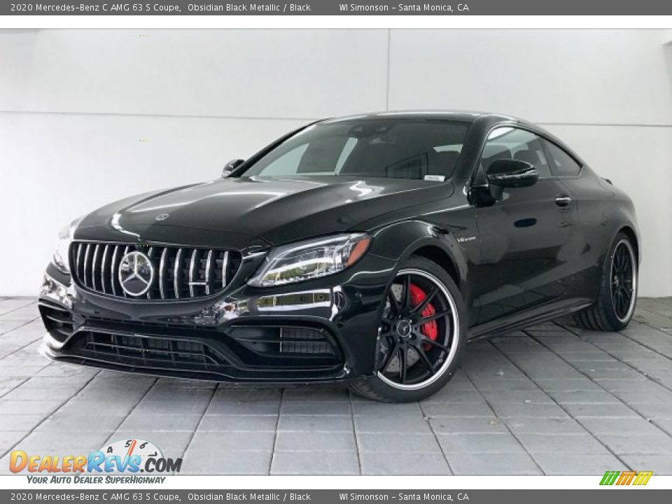 Front 3/4 View of 2020 Mercedes-Benz C AMG 63 S Coupe Photo #12