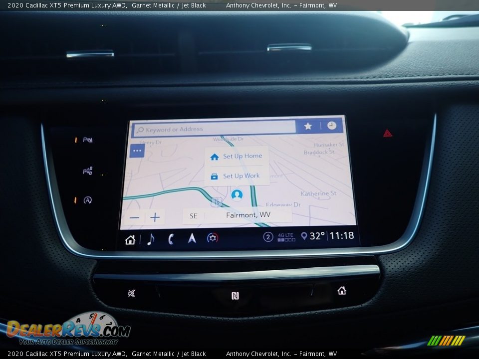 2020 Cadillac XT5 Premium Luxury AWD Garnet Metallic / Jet Black Photo #16