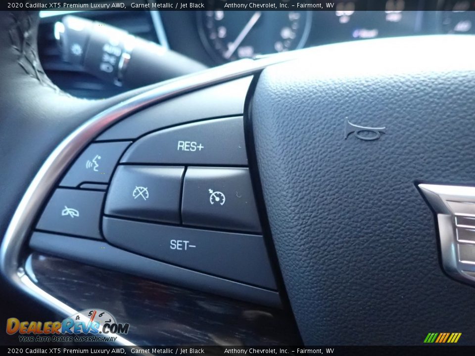 2020 Cadillac XT5 Premium Luxury AWD Garnet Metallic / Jet Black Photo #19