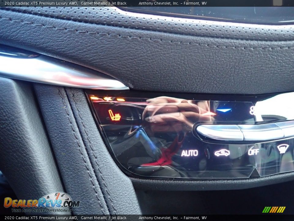 2020 Cadillac XT5 Premium Luxury AWD Garnet Metallic / Jet Black Photo #20