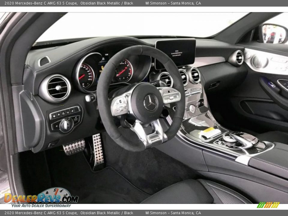 Dashboard of 2020 Mercedes-Benz C AMG 63 S Coupe Photo #22