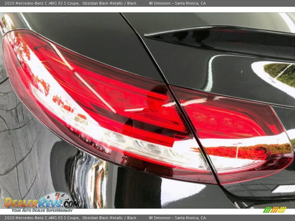 2020 Mercedes-Benz C AMG 63 S Coupe Obsidian Black Metallic / Black Photo #26