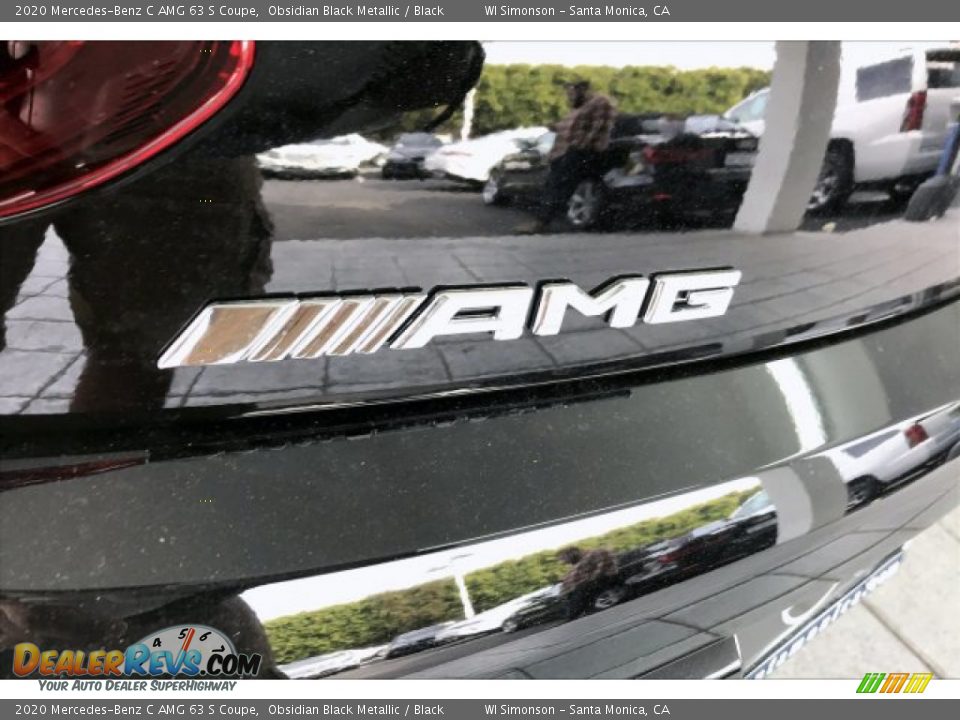 2020 Mercedes-Benz C AMG 63 S Coupe Obsidian Black Metallic / Black Photo #27