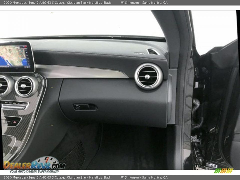 2020 Mercedes-Benz C AMG 63 S Coupe Obsidian Black Metallic / Black Photo #28
