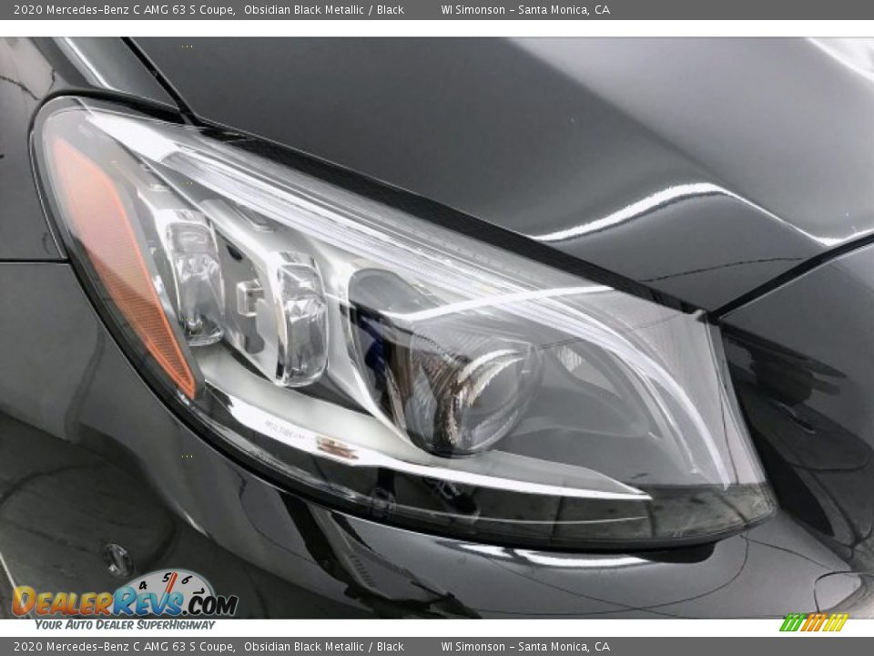 2020 Mercedes-Benz C AMG 63 S Coupe Obsidian Black Metallic / Black Photo #32
