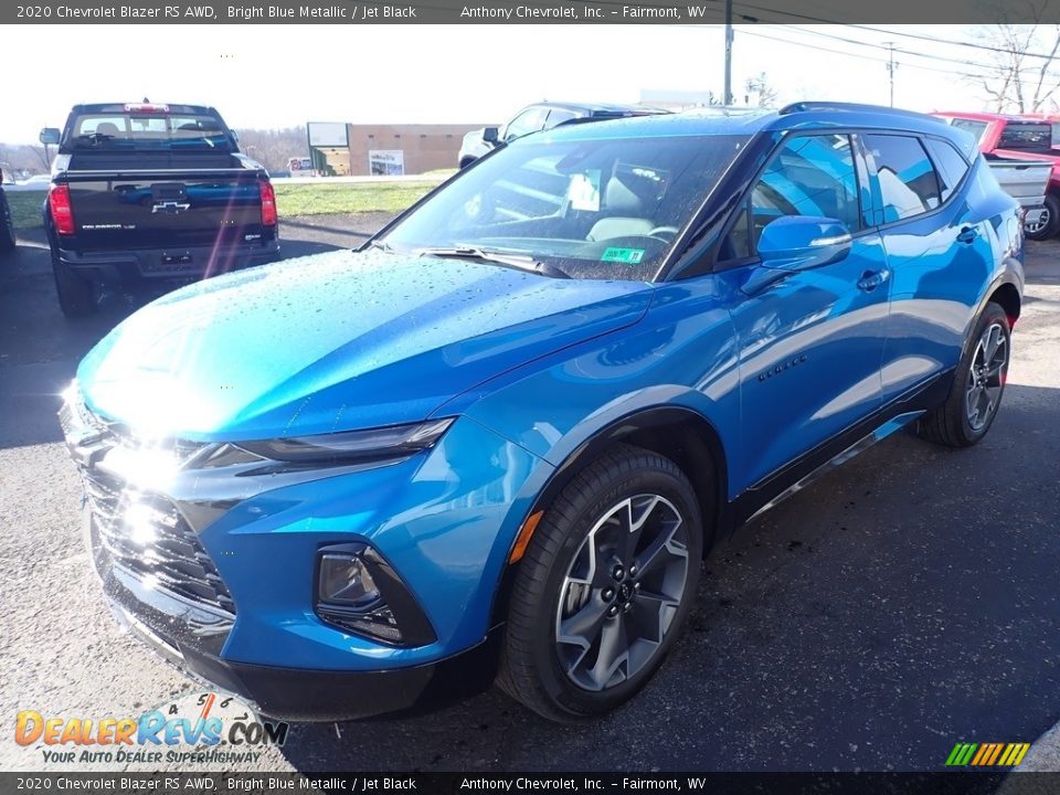 2020 Chevrolet Blazer RS AWD Bright Blue Metallic / Jet Black Photo #7