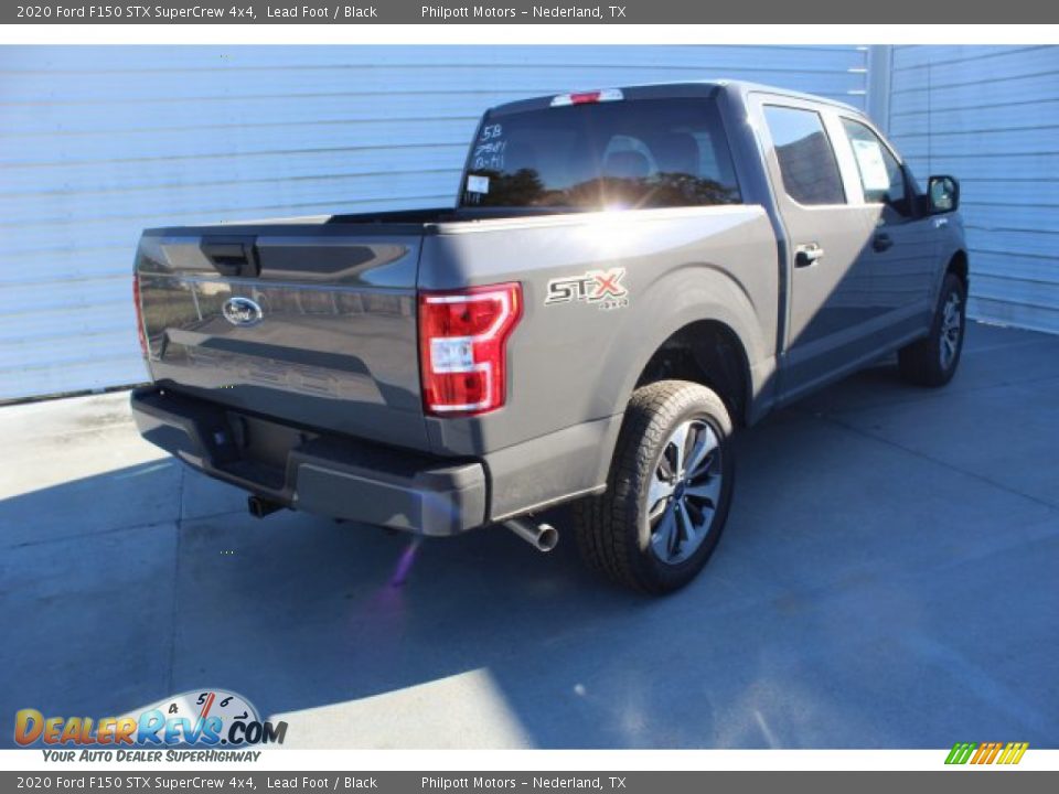 2020 Ford F150 STX SuperCrew 4x4 Lead Foot / Black Photo #8