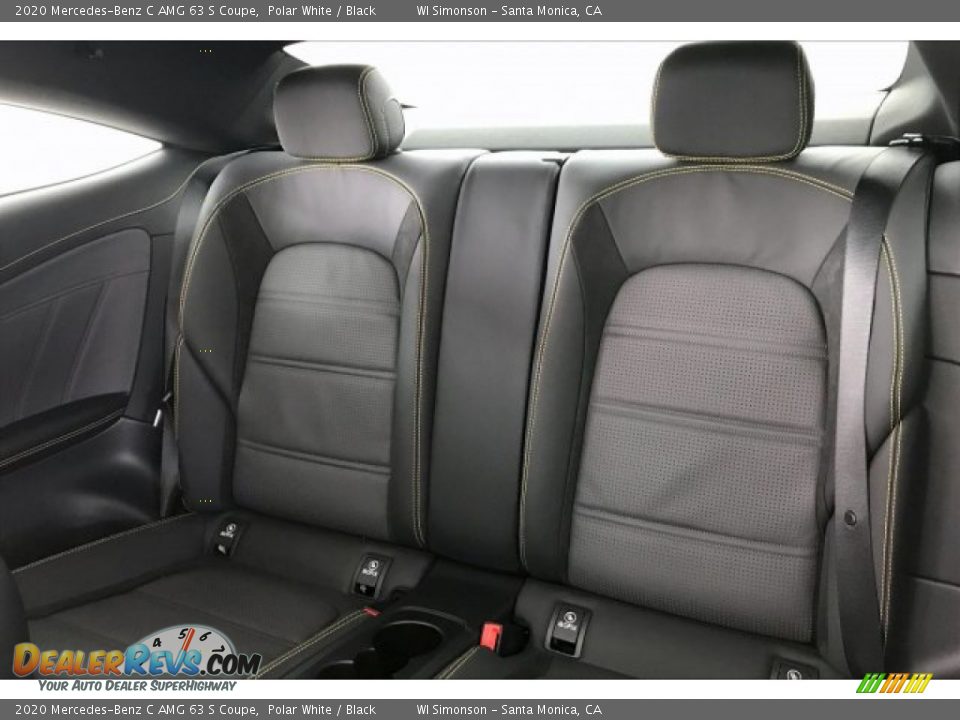Rear Seat of 2020 Mercedes-Benz C AMG 63 S Coupe Photo #15