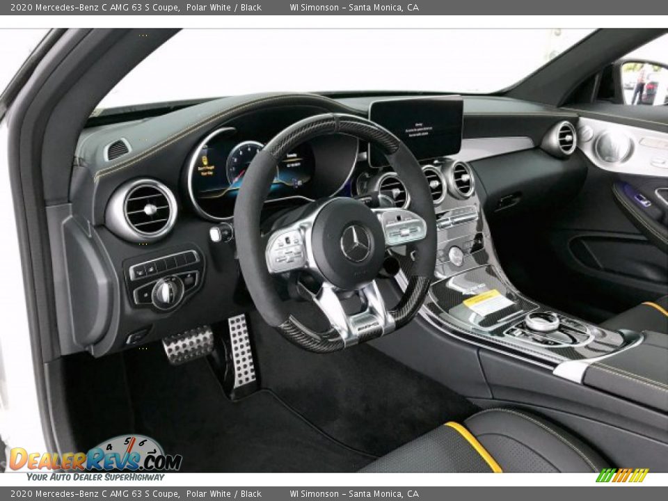 Dashboard of 2020 Mercedes-Benz C AMG 63 S Coupe Photo #22