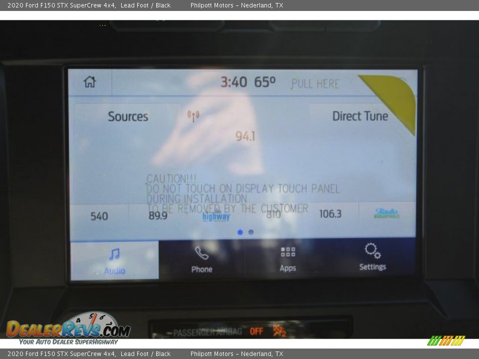 2020 Ford F150 STX SuperCrew 4x4 Lead Foot / Black Photo #17