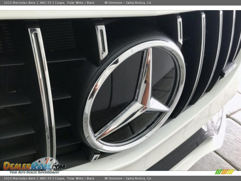 2020 Mercedes-Benz C AMG 63 S Coupe Polar White / Black Photo #33