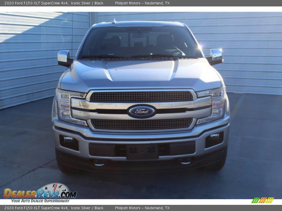 2020 Ford F150 XLT SuperCrew 4x4 Iconic Silver / Black Photo #3