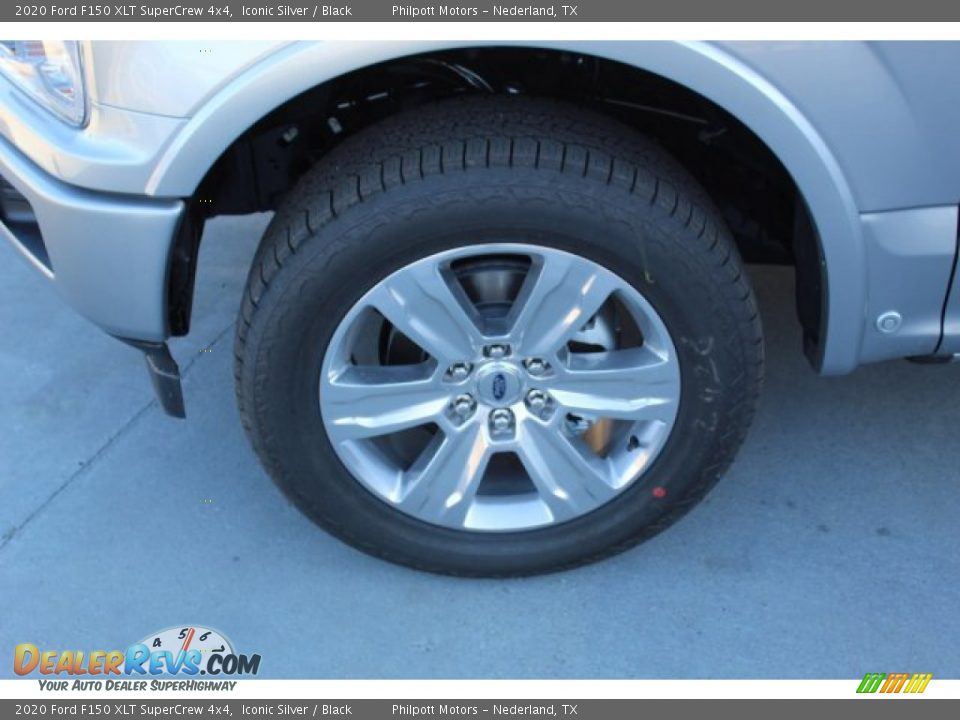2020 Ford F150 XLT SuperCrew 4x4 Iconic Silver / Black Photo #5