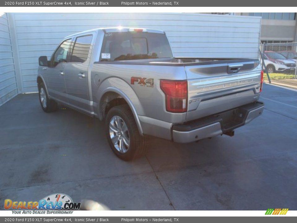 2020 Ford F150 XLT SuperCrew 4x4 Iconic Silver / Black Photo #6