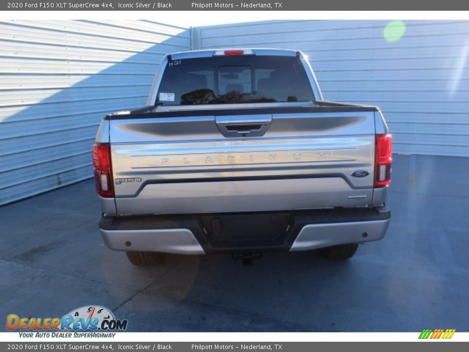 2020 Ford F150 XLT SuperCrew 4x4 Iconic Silver / Black Photo #7