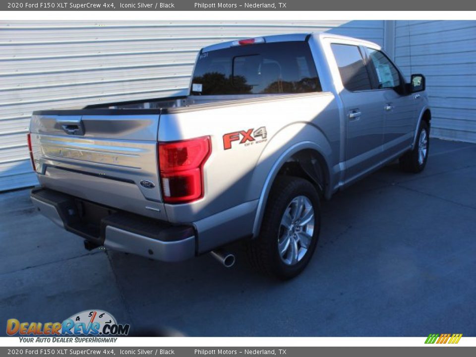 2020 Ford F150 XLT SuperCrew 4x4 Iconic Silver / Black Photo #8