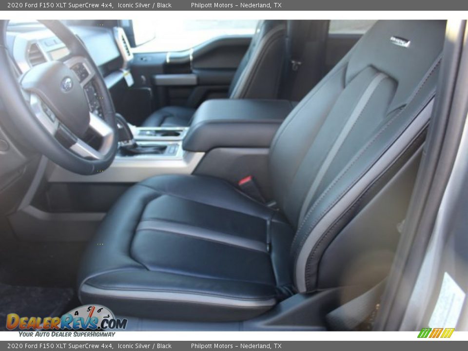 2020 Ford F150 XLT SuperCrew 4x4 Iconic Silver / Black Photo #10