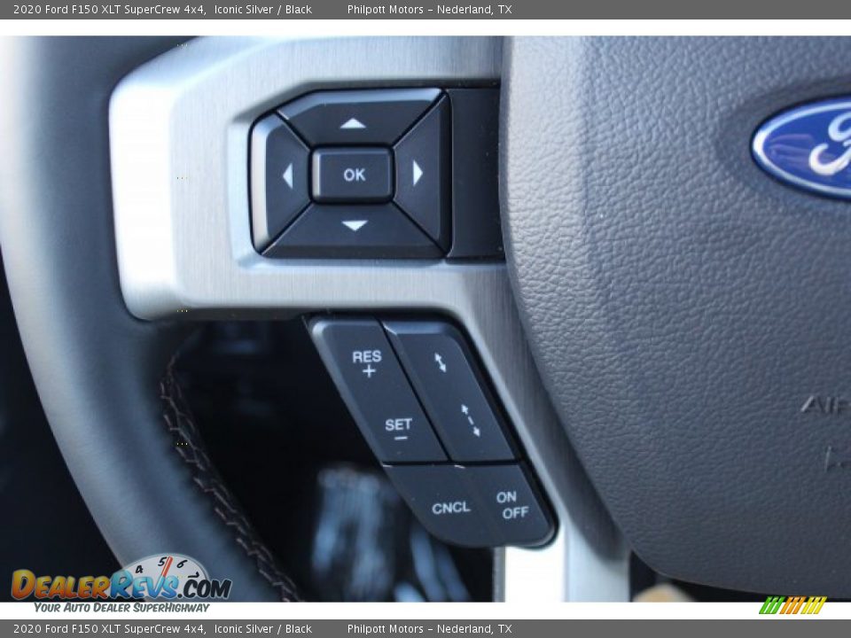 2020 Ford F150 XLT SuperCrew 4x4 Iconic Silver / Black Photo #14