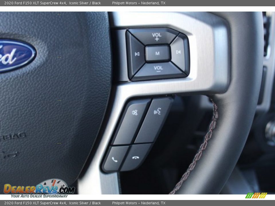 2020 Ford F150 XLT SuperCrew 4x4 Iconic Silver / Black Photo #15