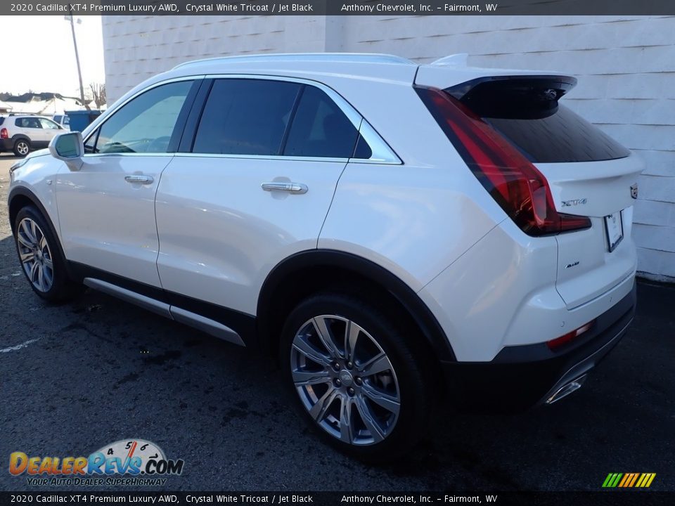 2020 Cadillac XT4 Premium Luxury AWD Crystal White Tricoat / Jet Black Photo #6