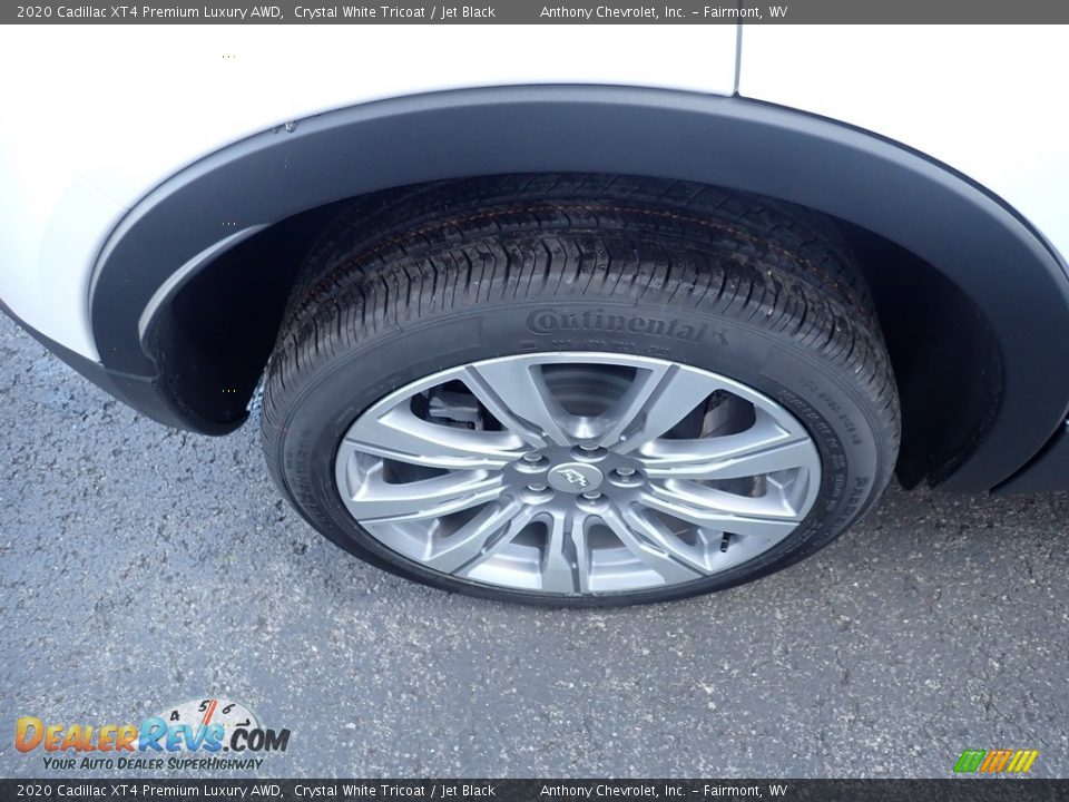 2020 Cadillac XT4 Premium Luxury AWD Crystal White Tricoat / Jet Black Photo #7