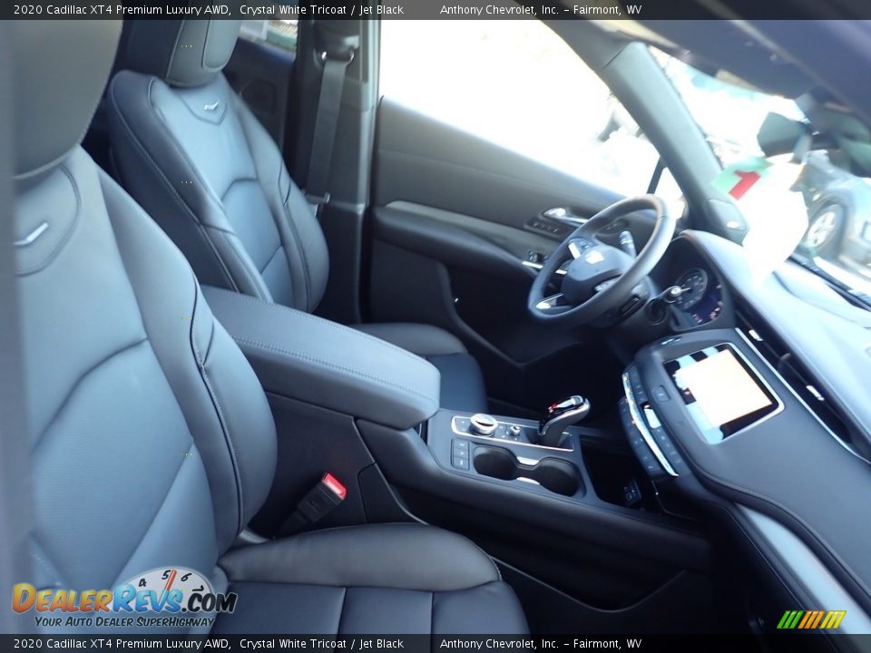2020 Cadillac XT4 Premium Luxury AWD Crystal White Tricoat / Jet Black Photo #9