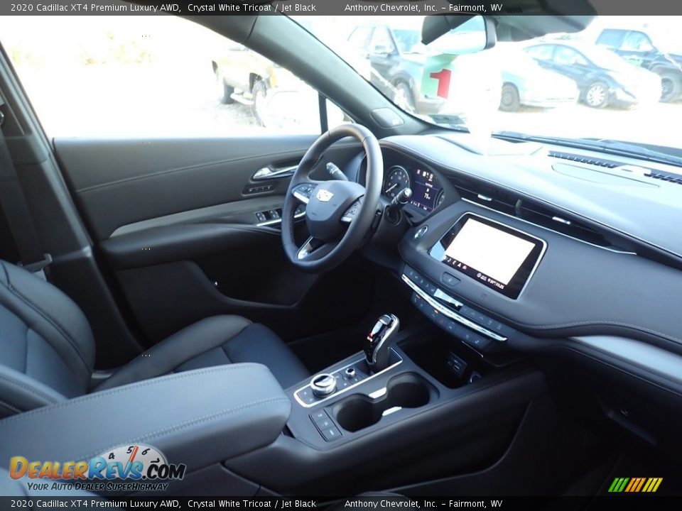 2020 Cadillac XT4 Premium Luxury AWD Crystal White Tricoat / Jet Black Photo #10