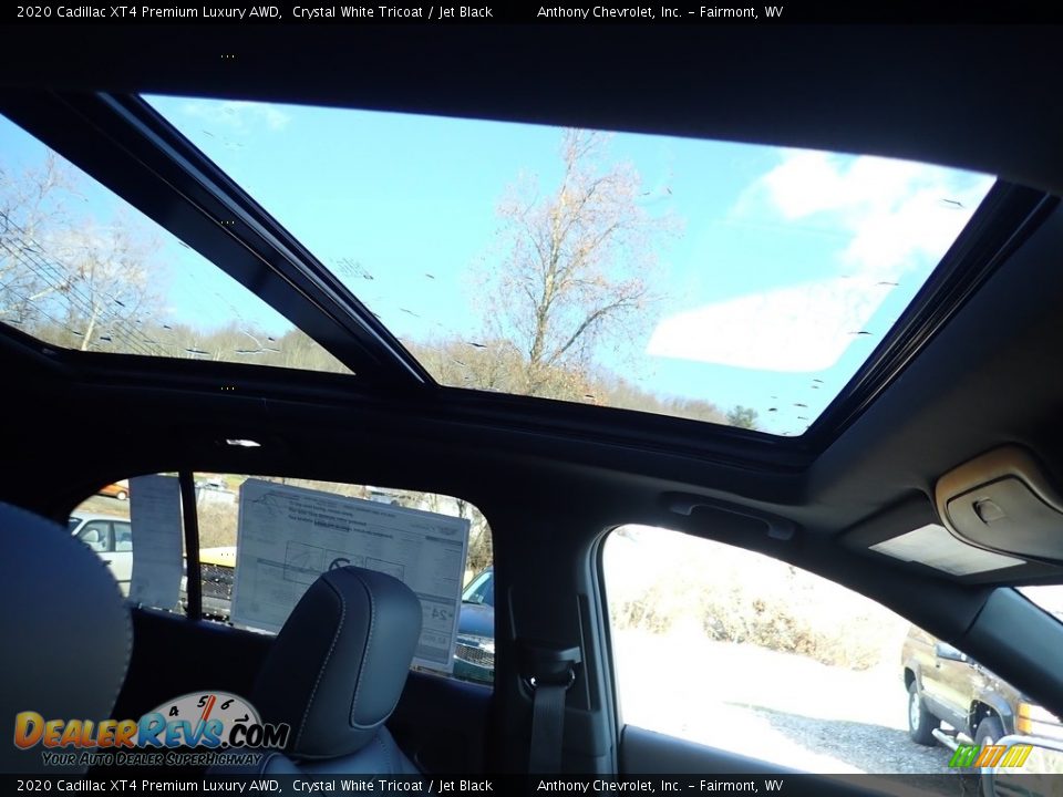 2020 Cadillac XT4 Premium Luxury AWD Crystal White Tricoat / Jet Black Photo #11