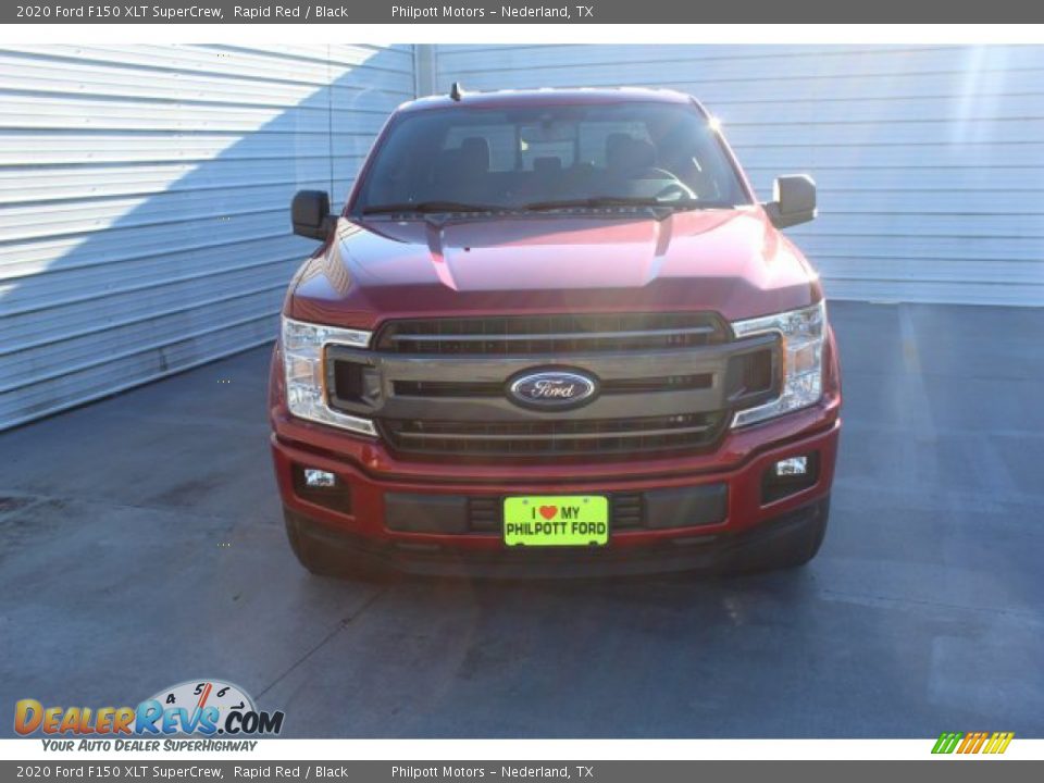 2020 Ford F150 XLT SuperCrew Rapid Red / Black Photo #3