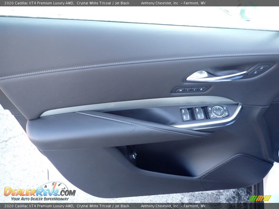 2020 Cadillac XT4 Premium Luxury AWD Crystal White Tricoat / Jet Black Photo #12