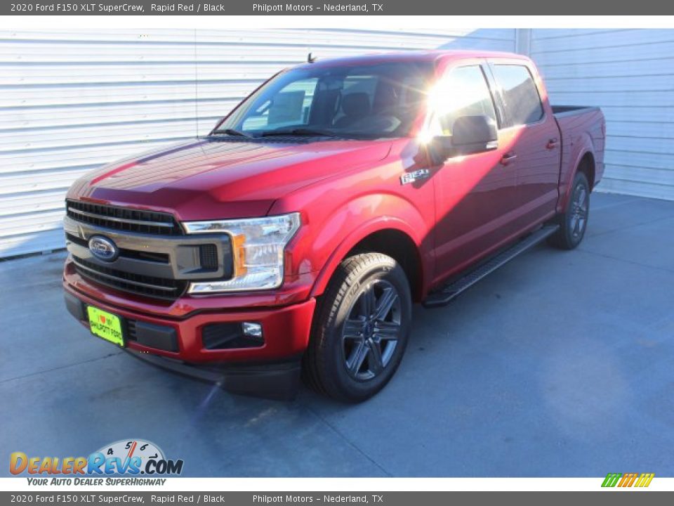 2020 Ford F150 XLT SuperCrew Rapid Red / Black Photo #4