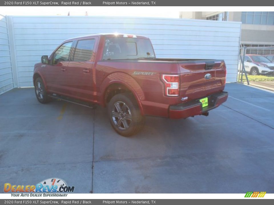 2020 Ford F150 XLT SuperCrew Rapid Red / Black Photo #6