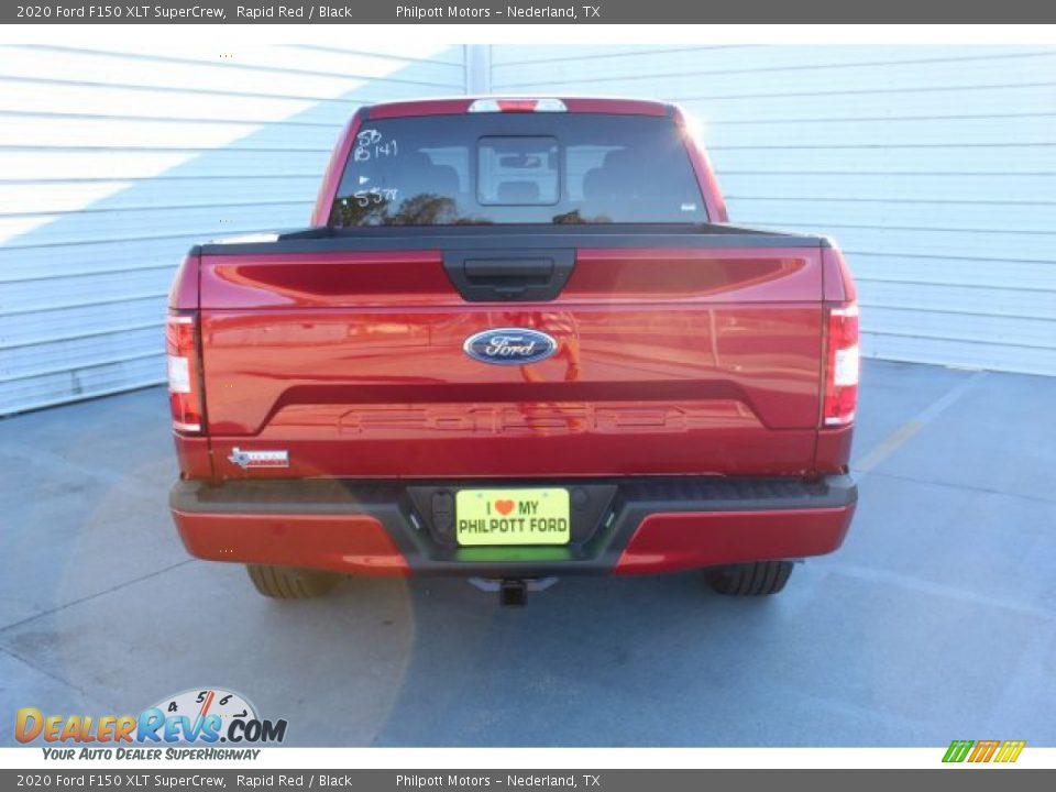 2020 Ford F150 XLT SuperCrew Rapid Red / Black Photo #7