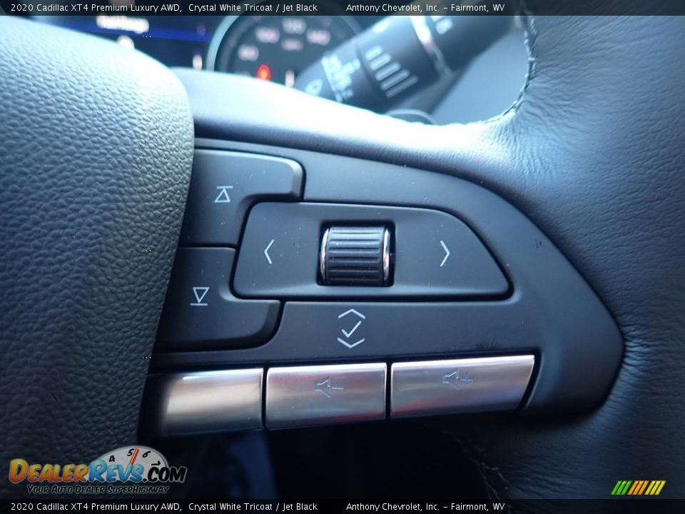2020 Cadillac XT4 Premium Luxury AWD Crystal White Tricoat / Jet Black Photo #17