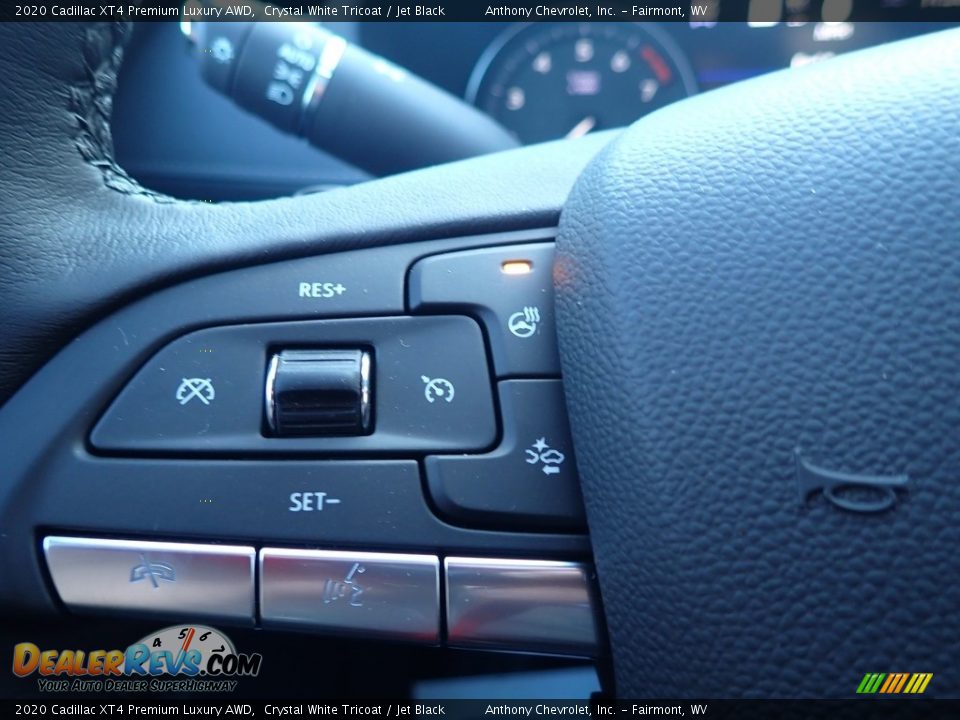 2020 Cadillac XT4 Premium Luxury AWD Crystal White Tricoat / Jet Black Photo #18