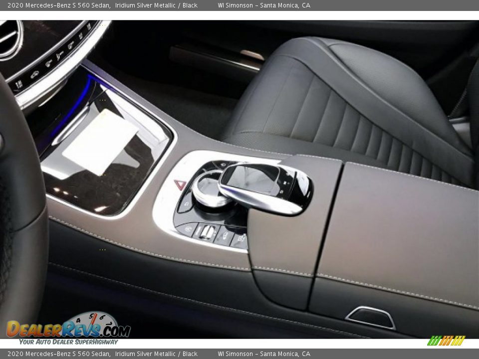2020 Mercedes-Benz S 560 Sedan Iridium Silver Metallic / Black Photo #7
